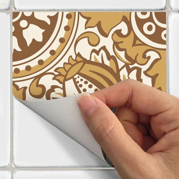 Set od 9 naljepnica Ambiance Cottage, 10 x 10 cm-image-2