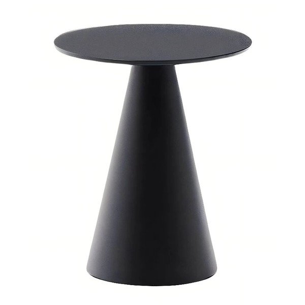 Okrugao pomoćni stol sa staklenom pločom stola ø 35 cm Wilshire – Kave Home