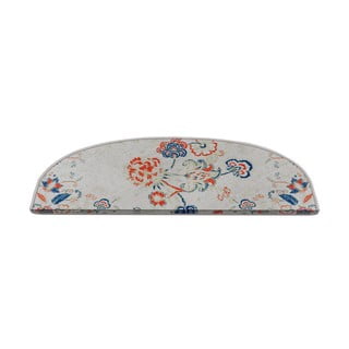 Set tepiha za stepenice 16 kom 20x65 cm Floral Path – Vitaus