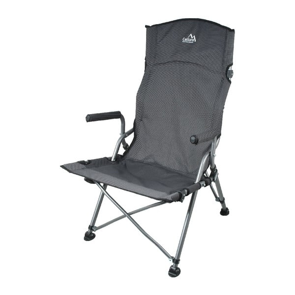 Siva sklopiva stolica za kampiranje Cattara Merito