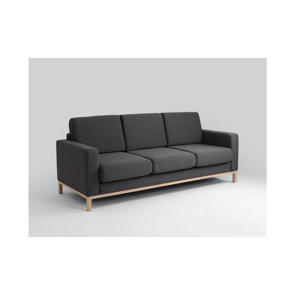 Antracit siva trosjeda Sofa Custom Form Scandic-image-4
