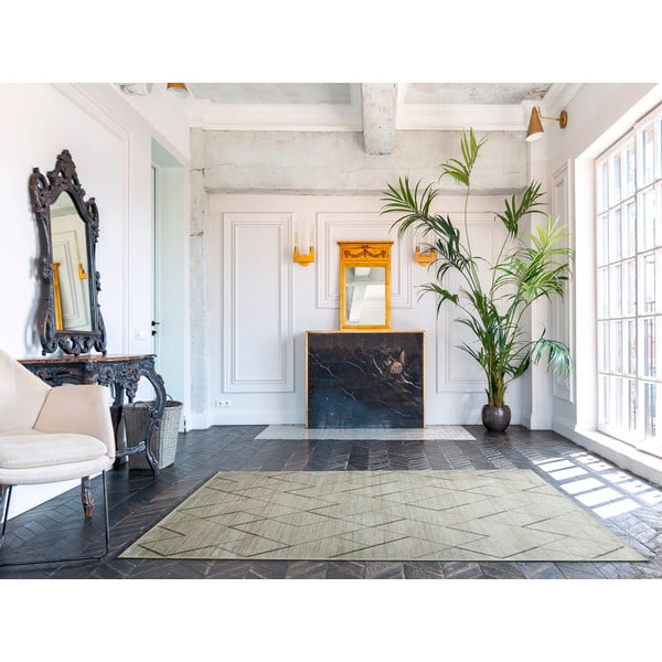 Krem tepih od viskoze Universal Belga, 70 x 110 cm-image-1