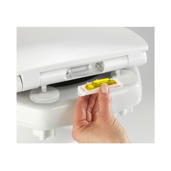 WC daska s mirisnom kapsulom i jednostavnim zatvaranjem Wenko Kos, 44, x 37,5 cm-image-1