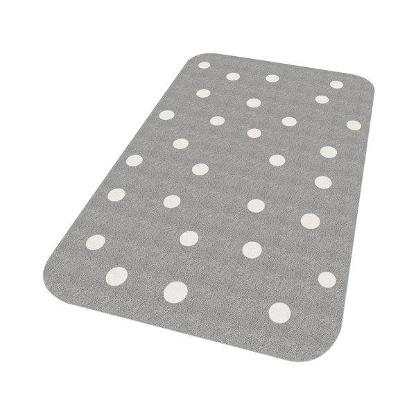 Dječji sivi tepih Zala Living Dots, 67 x 120 cm-image-1