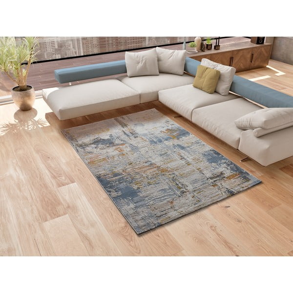 Plavi/bež tepih 115x170 cm Springs – Universal-image-1