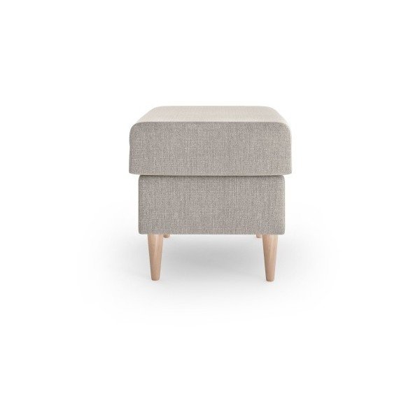 Bež pouf Mazzini Sofas Aubrieta, 60 x 45 cm-image-3