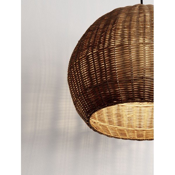 Viseća svjetiljka od ratana u prirodnoj boji ø 39 cm Rielo – Nova Luce-image-1