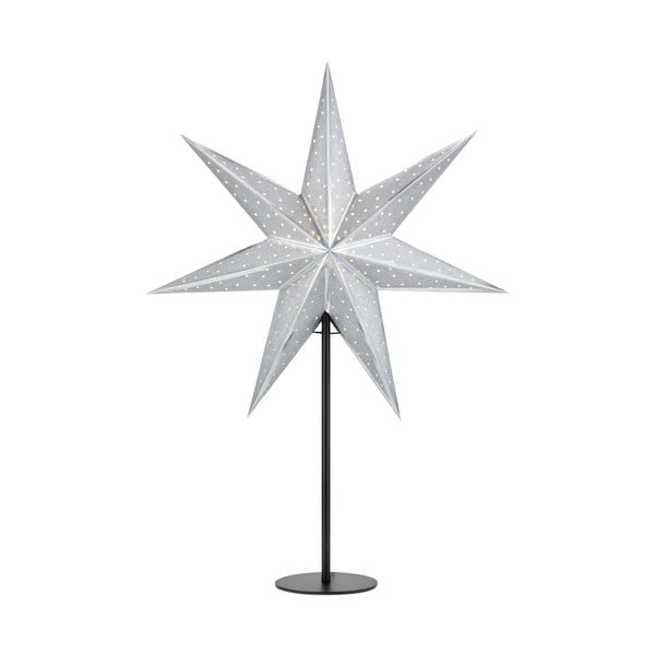 Svjetlosni ukras s božićnim motivom u srebrnoj boji ø 45 cm Glitter – Markslöjd