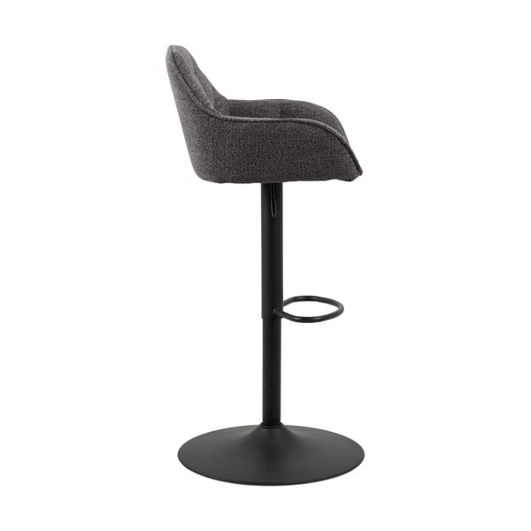 Tamno sive okretne barske stolice u setu 2 kom 109 cm Brooke – Actona-image-4