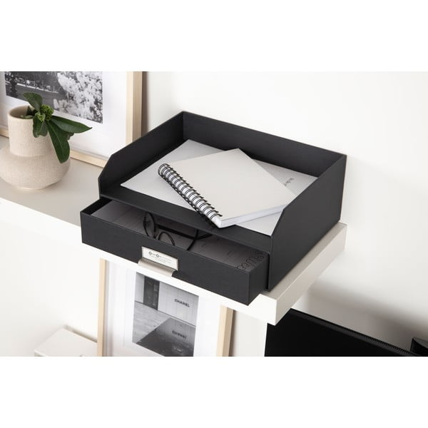 Kartonski uredski organizator za ladicu/za dokumente Walter – Bigso Box of Sweden-image-3