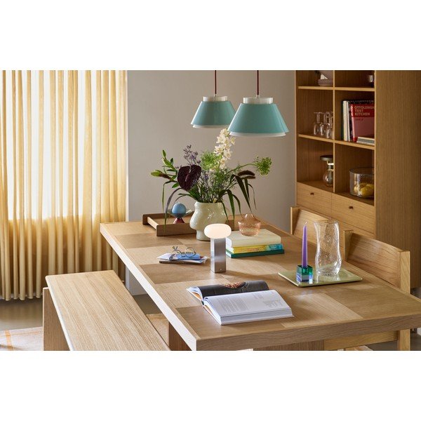 Blagovaonski stol u dekoru hrasta 95x195 cm Skak – Hübsch-image-2