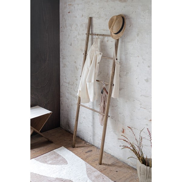 Smeđa drvena ljestve za ručnike Roots – Mette Ditmer Denmark-image-1