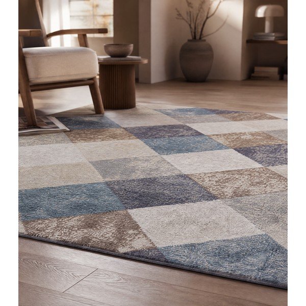 Plavi/bež tepih 160x235 cm Terrain – Hanse Home-image-3
