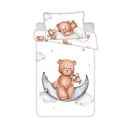 Pamučna dječja posteljina za dječji krevetić 100x135 cm  Medvídek "Plane" – Jerry Fabrics