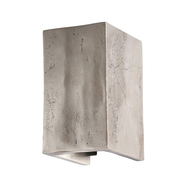 Siva zidna lampa Cog – Fischer & Honsel