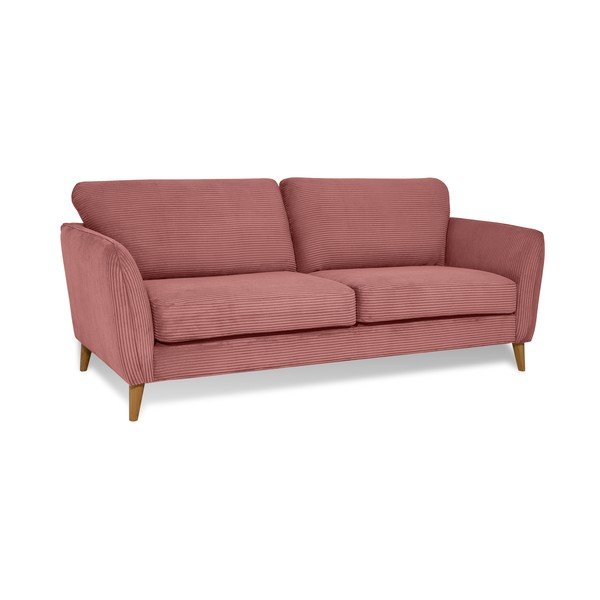 Ružičasta sofa od samta 206 cm Paris – Scandic-image-2