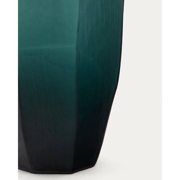 Petrolej zelena staklena vaza (visina 45 cm) Geonix – Kave Home-image-4