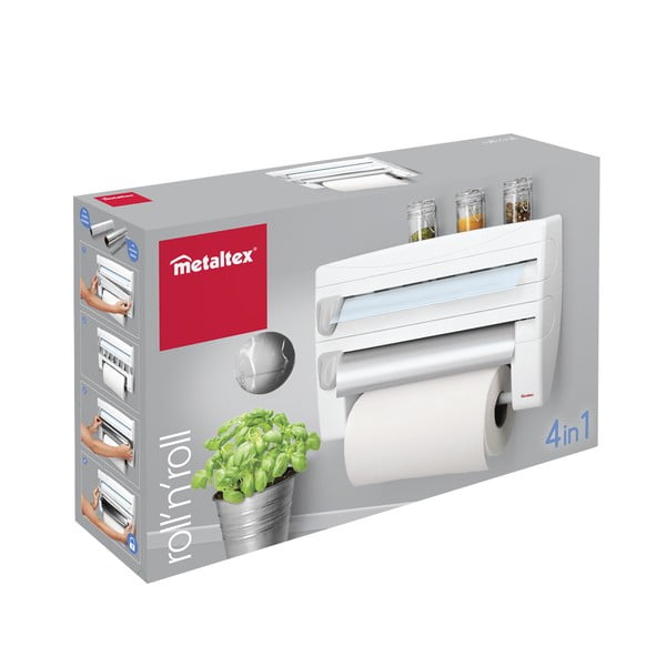 Stalak za papirnate ručnike i ostali pribor Metaltex, dužina 38 cm-image-2