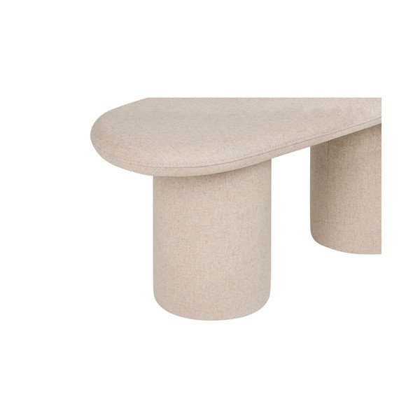 Bež vunena podstavljena klupa Rull – noo.ma-image-2