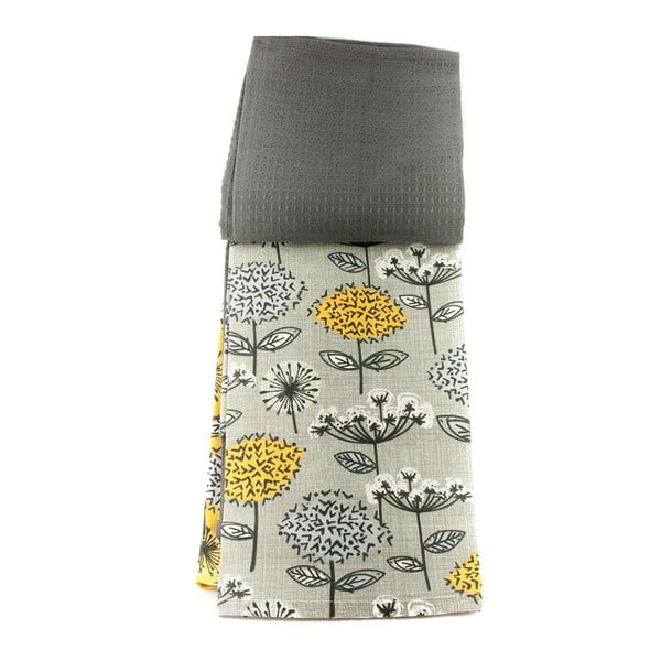 Ručnici i rukavica u setu 4 kom Retro Meadow – Cooksmart ®-image-3