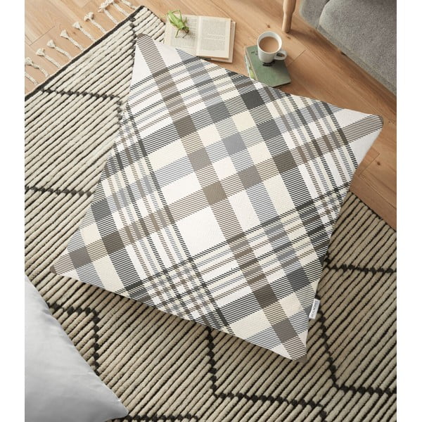 Jastučnica s udjelom pamuka Minimalist Cushion Covers Checkered, 70 x 70 cm