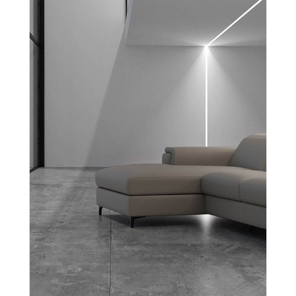 Svjetlo smeđa kožna kutna garnitura (s lijevim kutom) Brito – MESONICA-image-3