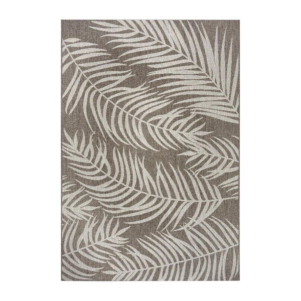 Smeđe-bež vanjski tepih NORTHRUGS Palmera, 160 x 230 cm