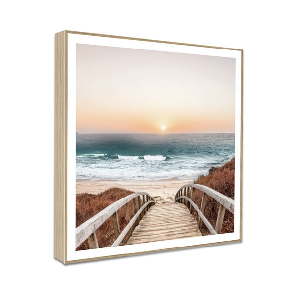Slika 50x50 cm Beach Footbridge – knor-image-2