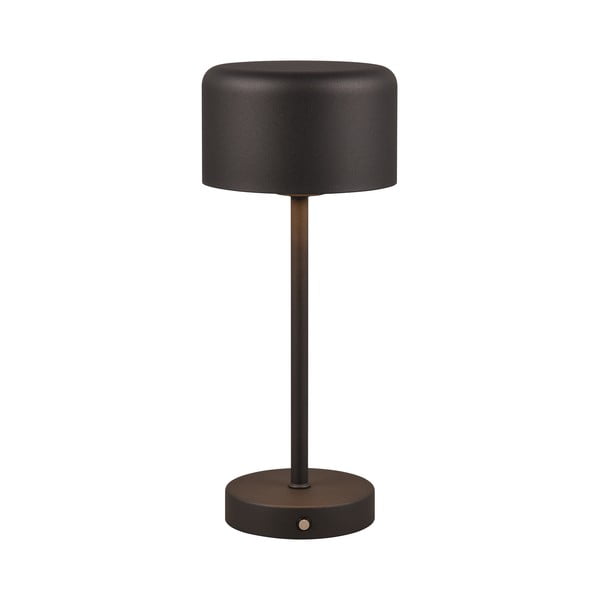 Mat crna LED stolna lampa s mogućnošću zatamnjivanja (visina 30 cm) Jeff – Reality-image-2
