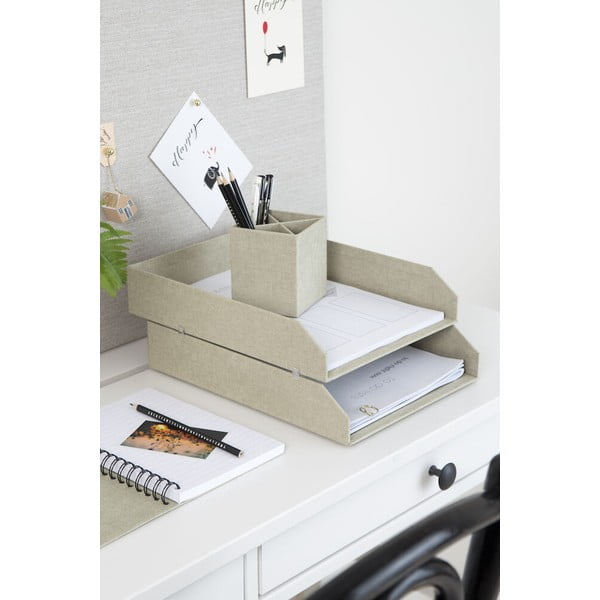 Kartonski uredski organizatori u setu 2 kom za dokumente Hakan – Bigso Box of Sweden-image-2