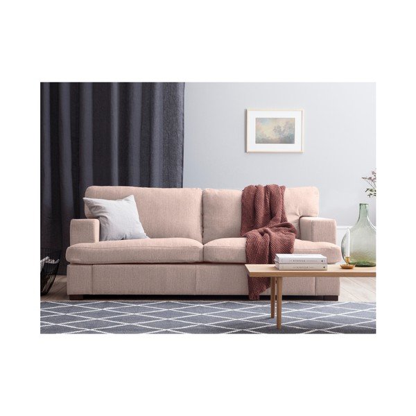 Svijetlo roza kauč Windsor & Co Sofas Daphne, 170 cm-image-1