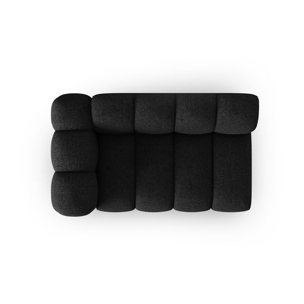 Crna/antracitno siva modularna sjedeća garnitura (s lijevim kutom) Lupine – Micadoni Home-image-2