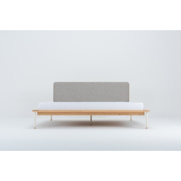 Bračni krevet od hrastovog drveta Gazzda Fina, 180 x 200 cm-image-4