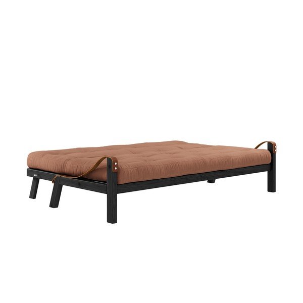 Kauč na rasklapanje Karup Design Poetry Black/Clay Brown-image-4
