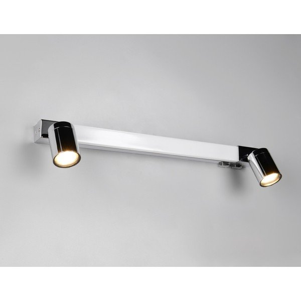 LED zidna lampa u sjajno srebrnoj boji Enrico – Trio-image-2