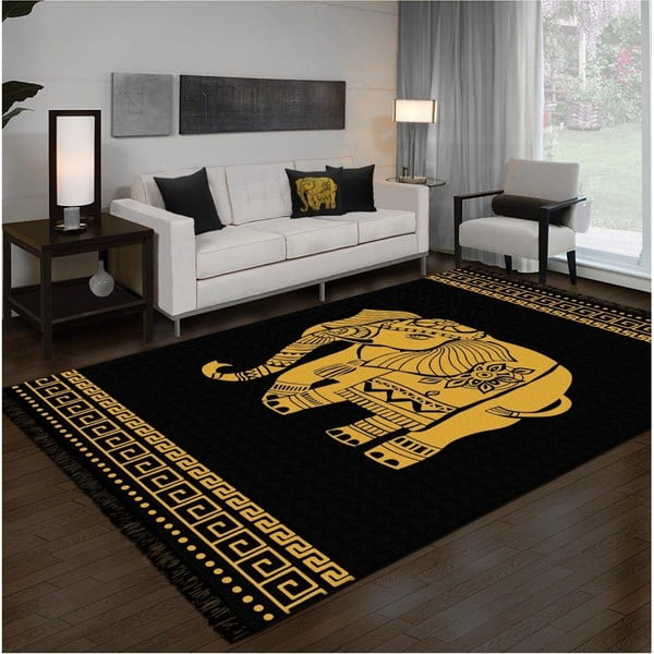 Dvostrani tepih Kate Louise Doube Sided Rug Elephant, 120 x 180 cm-image-1