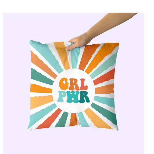 Ukrasne jastučnice u setu 2 kom 50x50 cm Girl power – Aware-image-3