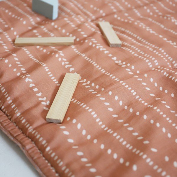 Narančasta dječja podloga za igru Nepo Terracotta – Nattiot-image-1