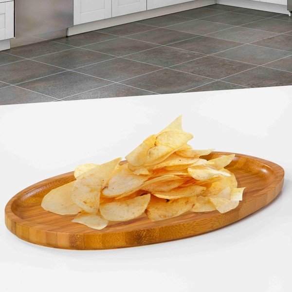 Poslužavnik od bambusa Bambum Santos, duljine 26 cm-image-1