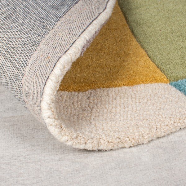 Ručno rađen vunen okrugao tepih ø 160 cm Glow Multi – Flair Rugs-image-3