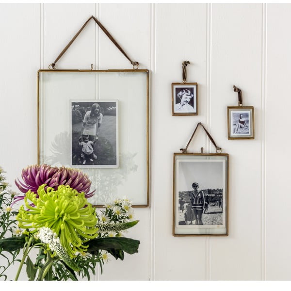 Metalni stojeći okvir u zlatnoj boji 20x37,5 cm – Rex London-image-3