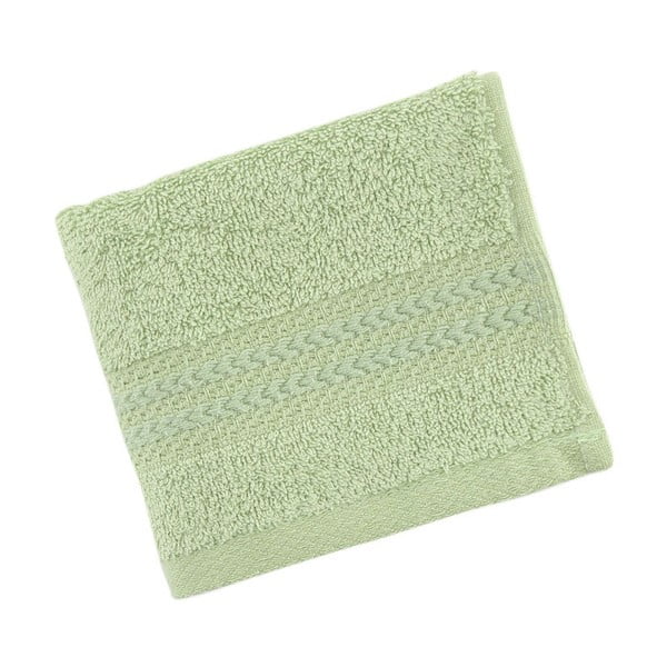 Zeleni ručnik od čistog pamuka Foutastic, 30 x 50 cm-image-1