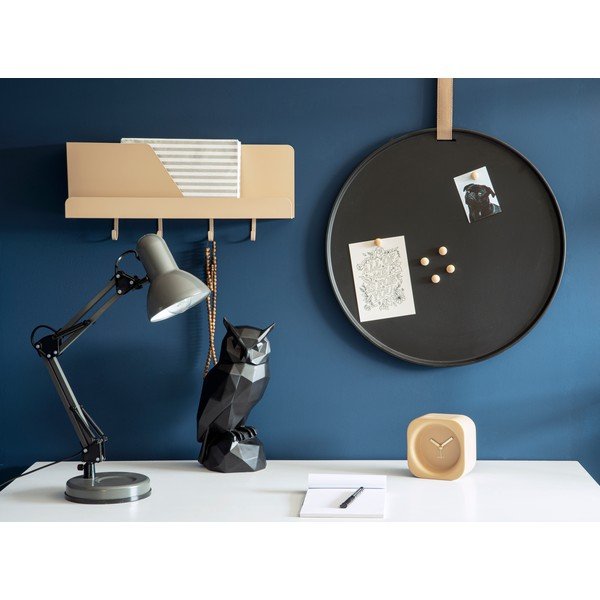 Peščano smeđi metalni zidni organizator s kukama Leitmotiv Perky, dužine 46 cm-image-1