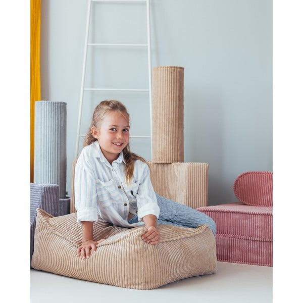 Svjetlo smeđa vreća za bebe od samta Square – Wigiwama-image-1