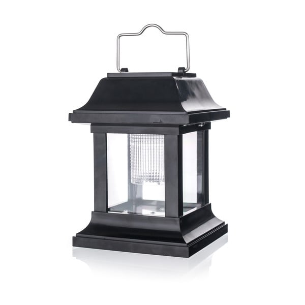 Crna vanjska solarna LED lampa (visina 14 cm) - ACTIVER