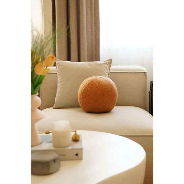 Ukrasni jastuk od boucle tkanine ø 20 cm Top – Mioli Decor-image-3