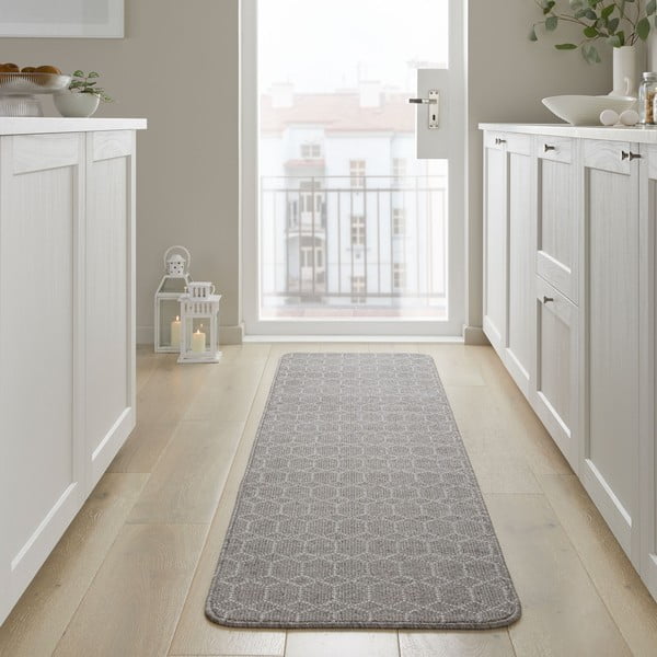 Svijetlo siva perivia staza 57x230 cm Argyll – Flair Rugs-image-1