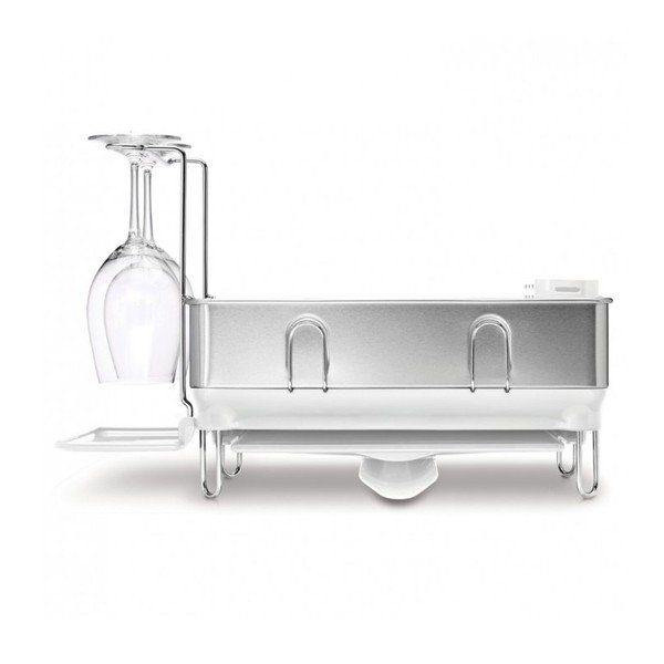 Simplehuman srebrni ocjeđivač za posuđe-image-2