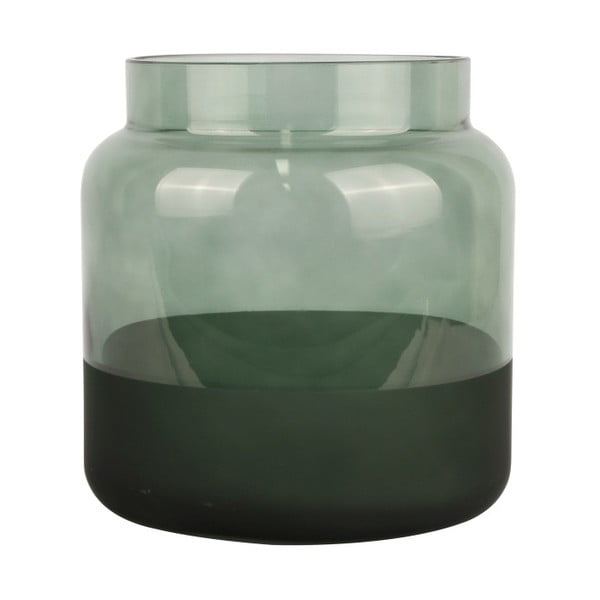 Zelena staklena vaza PT LIVING Majestic, ⌀ 15 cm