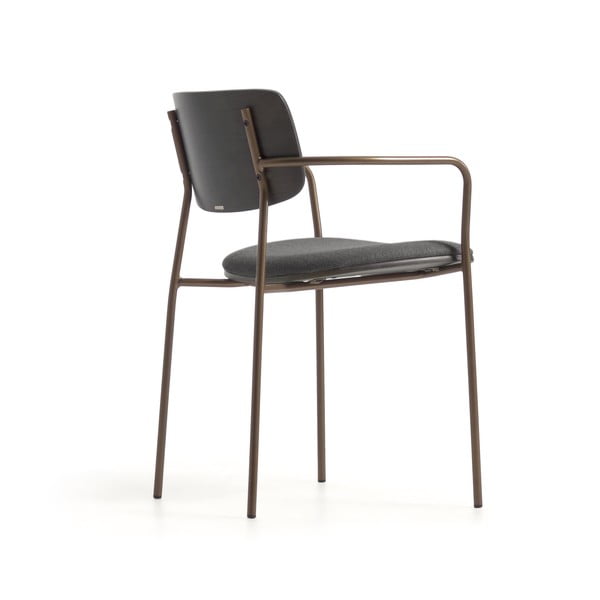 Siva blagovaonska stolica Maureen – Kave Home-image-3